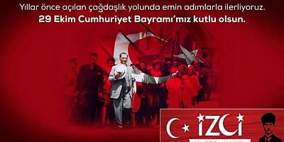 İzci Medya 29 Ekim Cumhuriyet Bayramı Kutlama Mesajı