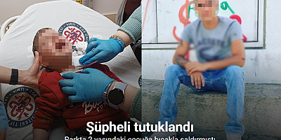 İzmir’de parkta 2 yaşındaki çocuğa bıçakla saldıran şüpheli tutuklandı