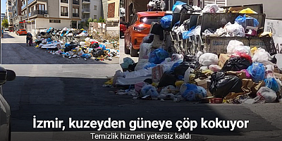İzmir, kuzeyden güneye çöp kokuyor