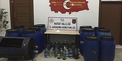 KAÇAK İÇKİ OPERASYONU: 9 GÖZALTI