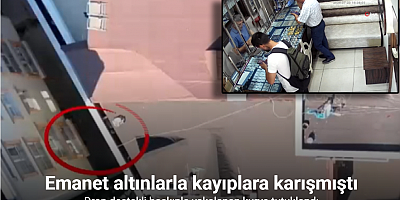Kağıthane’de 2 milyon liralık altınla kaybolan kurye dronlu operasyonla yakalandı