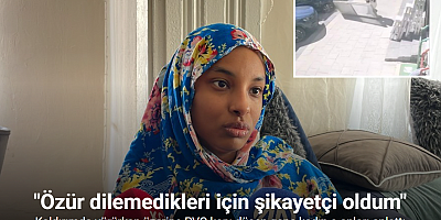 Kaldırımda yürürken üzerine PVC kapı düşen genç kadın o anları anlattı
