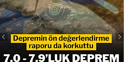 Kandilli ön değerlendirme raporunda dikkat çeken veriler: 7 üzeri iki deprem hatırlatıldı