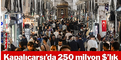 Kapalıçarşı’da 250 milyon $’lık kara para iddiasi