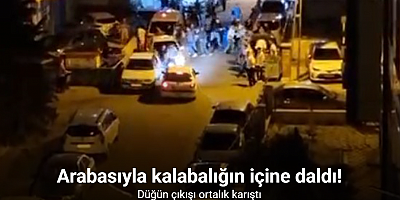 Kartal’da düğün sonrası kavga: Kalabalığın üzerine aracını sürdü