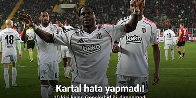 Kartal hata yapmadı! 10 kişi kalan Gençlerbirliği, direnemedi