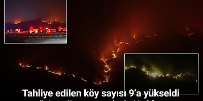 Kastamonu’da orman yangınıyla mücadele sürüyor: Tahliye edilen köy sayısı 9’a yükseldi