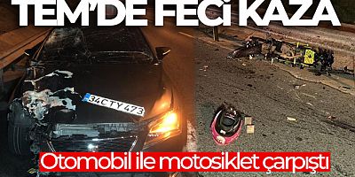 Kavacık Tem'de feci kaza: 2 kişi hayatını kaybetti