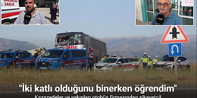 Kazazedeler ve yakınları otobüs firmasından şikayetçi: 