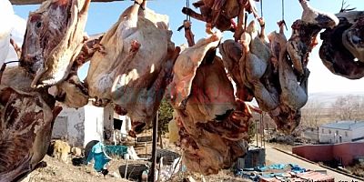 Kazlar kurutulmaya başlandı.