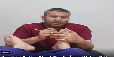 Kendisini Doktor Olarak Tanıttı: İnşaat Ustası Çıktı