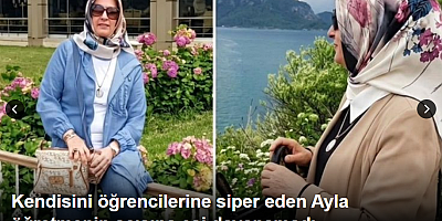 Kendisini öğrencilerine siper eden Ayla öğretmenin acısına eşi dayanamadı
