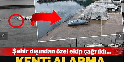 Kenti alarma geçiren olay! Şehir dışından özel ekip çağrıldı