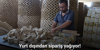 Kilis’te dört kuşaktır doğal sabun üretimi sürüyor