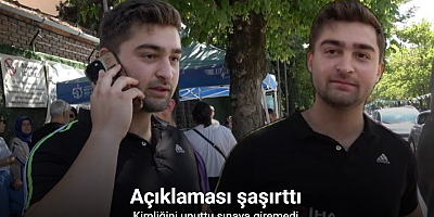 Kimliğini unutan genç: 