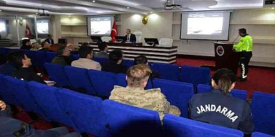 Kış dönemi trafik güvenliği toplantısı yapıldı
