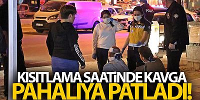 Kısıtlama saatinde kavga ettiler, hem dayak hem ceza yediler: 4 yaralı