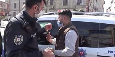 Kısıtlamayı ihlal eden genç, 