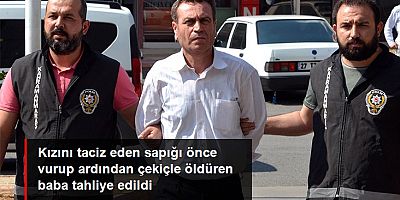 Kızını taciz eden kişiyi öldüren baba, tahliye edildi