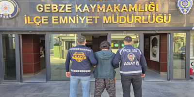 Kocaeli'de 13 yıl 7 ay kesinleşmiş hapis cezası bulunan hükümlü yakalandı