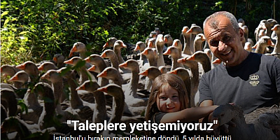 Korona virüs sebebiyle köyüne dönüp kaz çiftliği kurdu, şimdi Kars’a bile kaz gönderiyor