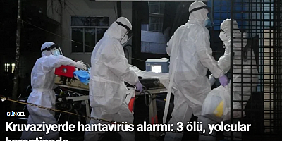 Kruvaziyerde hantavirüs alarmı: 3 ölü, yolcular karantinada