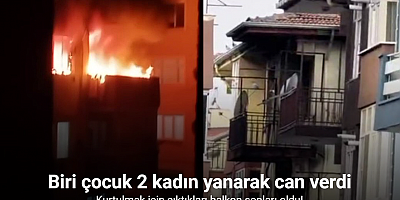 Kurtulmak için çıktıkları balkon sonları oldu