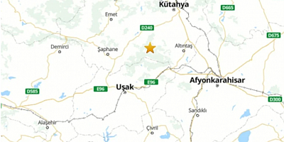 Kütahya'da 4 büyüklüğünde deprem!