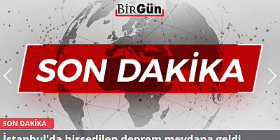 Kütahya'da 5,4 büyüklüğünde deprem: İstanbul, Bursa, İzmir ve çevre illerde hissedildi