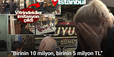 Kuyumcu altınları alıp kaçtı, vatandaşlar dükkanı yağmalamaya çalıştı