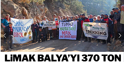 Limak Balya’yı 370 ton siyanüre boğacak