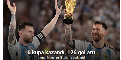 Lionel Messi milli takıma veda etti