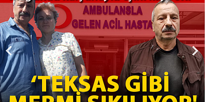 Maganda kurşunuyla eşini kaybetti, 'Teksas gibi mermi sıkılıyor' dedi