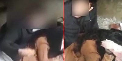 Mağarada cinsel ilişkiye giren çifti basan şahıslar, kadına tecavüz etmek istedi