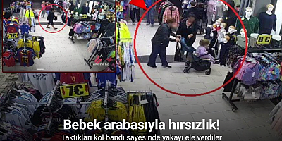 Mağazadan eşofman çalan turistler, taktıkları otelin bilekliği sayesinde yakalandı