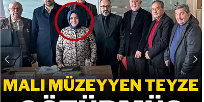 Malı 'Müzeyyen teyze' götürmüş