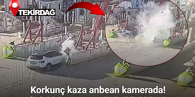 Malkara’da Çanakkale otoyolu gişelerinde otomobil bariyere çarptı: 1 ölü, 1 yaralı