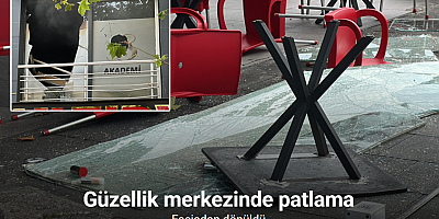 Maltepe’de güzellik merkezinde patlama: Faciadan dönüldü