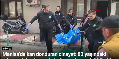 Manisa’da kan donduran cinayet: 83 yaşındaki adam eşini uykusunda boğazını keserek öldürdü