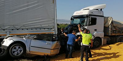 Manisa'da korkunç kaza!