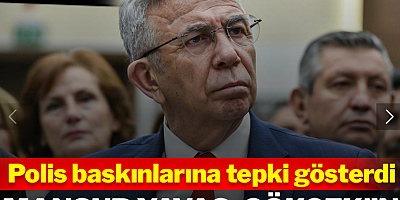 Mansur Yavaş, Gökçek'in paylaşımını işaret etti! Polis baskınlarına tepki gösterdi