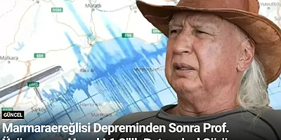 Marmaraereğlisi Depreminden Sonra Prof. Üşümezsoy Uyardı! 6.2’lik Potansiyel Sürüyor