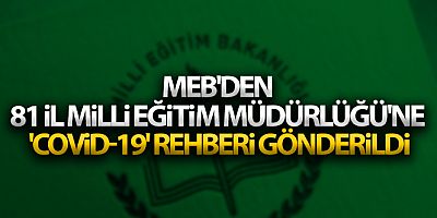 MEB'den 81 İl Milli Eğitim Müdürlüğü'ne yazı