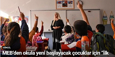 MEB’den okula yeni başlayacak çocuklar için “İlk Adım Defteri”