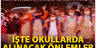 SON DAKİKA MEB ve Sağlık Bakanlığı'ndan okullara ortak rehber