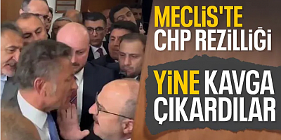 Meclis'te AK Parti ve CHP milletvekilleri arasında arbede yaşandı