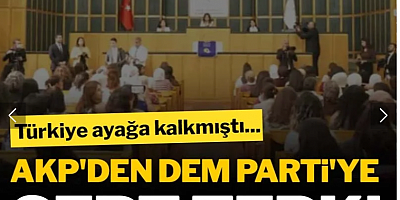 Meclis’teki 'Apo' sloganına AKP’den DEM Parti’ye sert tepki