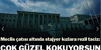 Meclis’teki taciz skandalında yeni perde... Genç kız, yaşadığı dehşeti anlattı