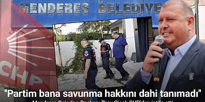 Menderes Belediye Başkanı İlkay Çiçek CHP’den istifa etti