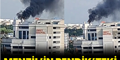 Menzil'in Pendik'teki hastanesinde yangın!